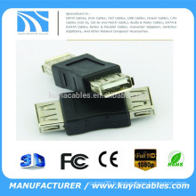 KuYia USB Type A Female to Female Adapter (USB_F-USB_F) USB EXTENDER USB FEMALE CONVERTER ADAPTER With Retail Package